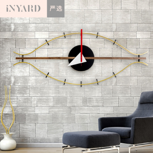 「InYard严选」尼尔森眼睛挂钟极简北欧风壁挂钟创意现代壁钟