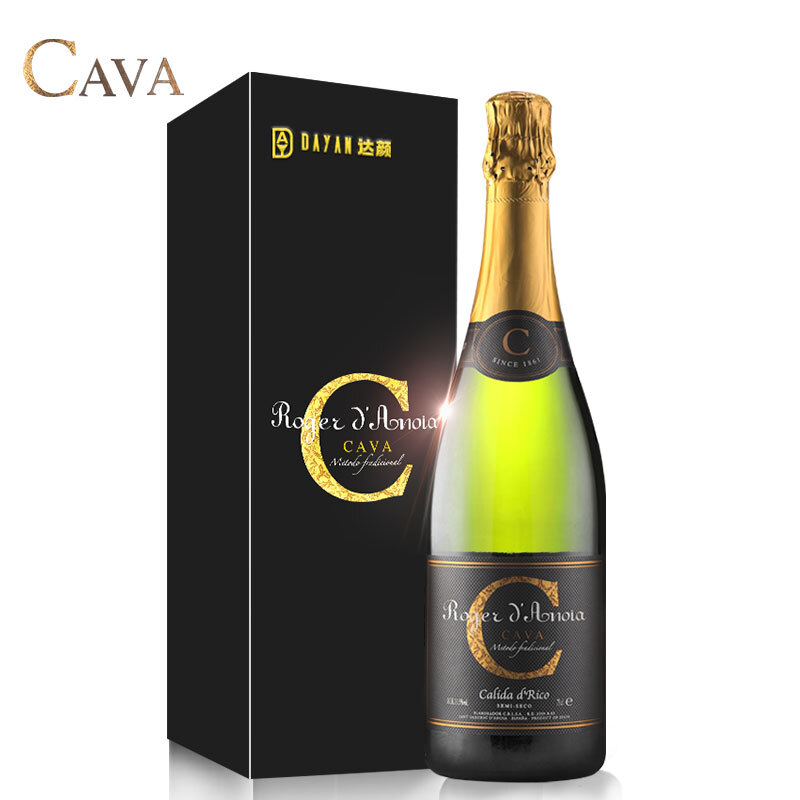 达颜丨西班牙原瓶进口白葡萄酒CAVA/起泡酒/香槟