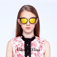 猫眼墨镜太阳镜女潮明星款Eileen&Elisa 欧美个性墨镜防紫外线